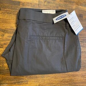 Old Navy Ultimate Tech Slim Work Pants Gray Size Mens 36x30 NWT Built In Flex